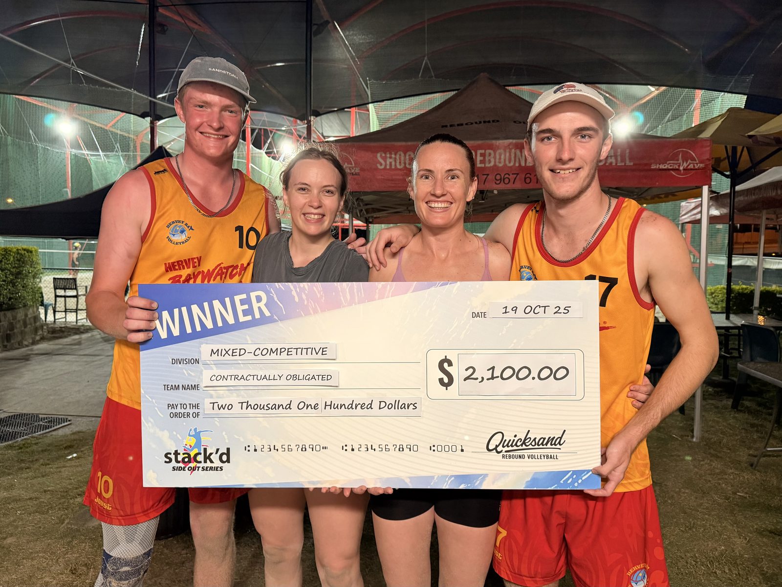 Contractually Obligated, 2025 Mixed Competitive champions